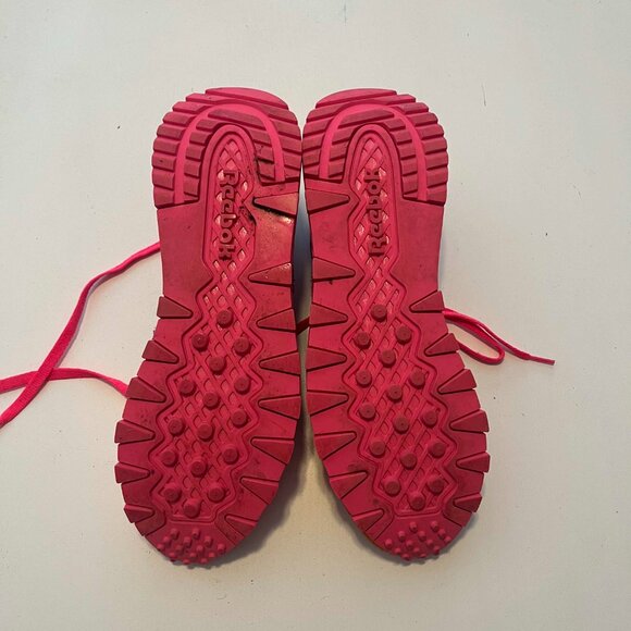 Size 12 - Reebok Daniel Moon x Classic Leather Legacy Solar Pink Pushy Purple - Picture 4 of 6